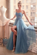 Load image into Gallery viewer, Alex Prom Dress Lace &amp; Layered Tulle Gown Cinderella Divine C150  LaDivine C150 740150ER-Blue