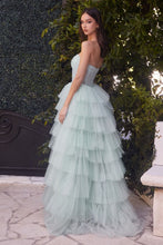 Load image into Gallery viewer, Lolita Prom Dress Strapless Polka Dot Gown 6201331TKR-LightBlue Andrea &amp; Leo A1331
