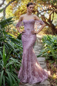 Charlie Strapless Mermaid Prom Dress 6201105TXR-Mauve