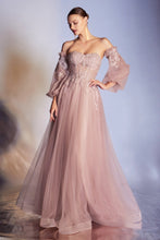 Load image into Gallery viewer, Lucinda Prom Dress Romantic Strapless Corset Ballgown C948TRX-DustyRose