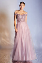 Load image into Gallery viewer, Ophelia Prom Dress Off the Shoulder Ball Gown C177AX-Mauve